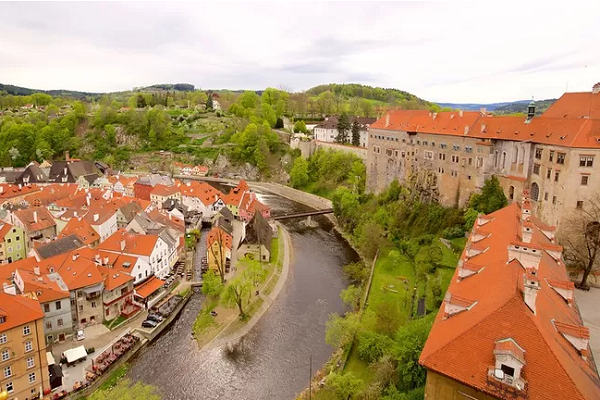 lâu đài Cesky Krumlov