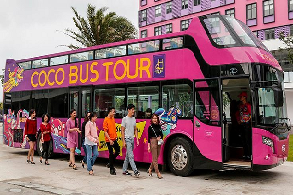 Xe bus 2 tầng Cocobus tour